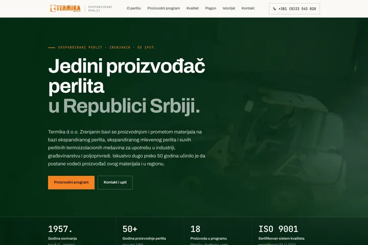 TERMIKA — Građevinski materijali