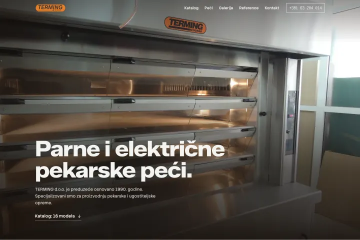 TERMING d.o.o. — Pekarske peći