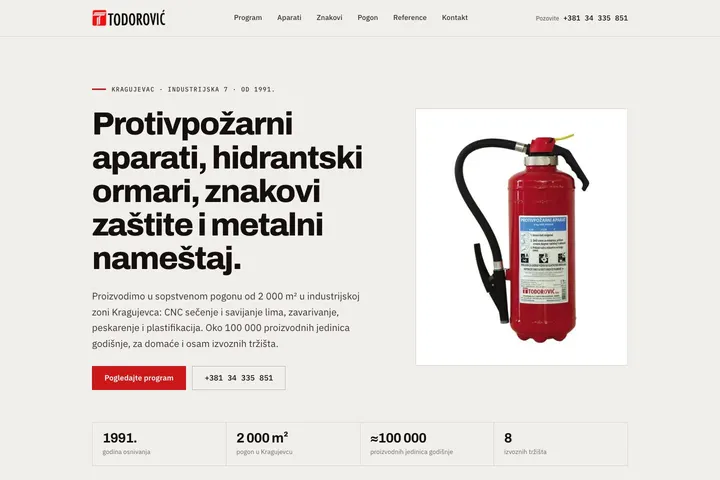 Todorović — Metal i obrada