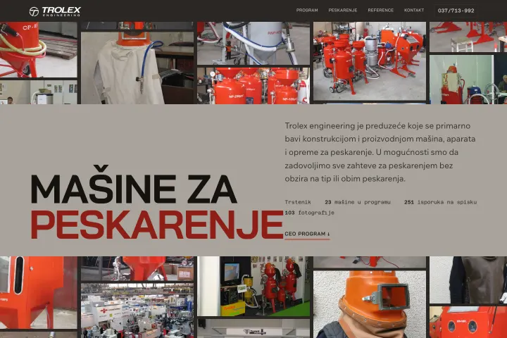 TROLEX Inženjering — Industrijske linije za pranje