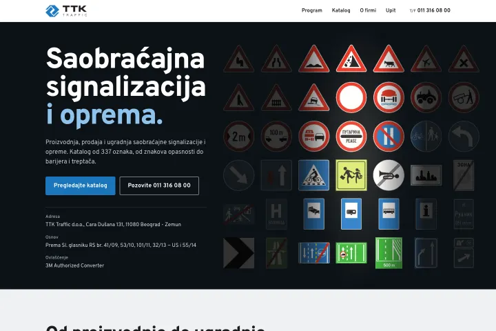 TTK Traffic — Saobraćajna signalizacija i oprema