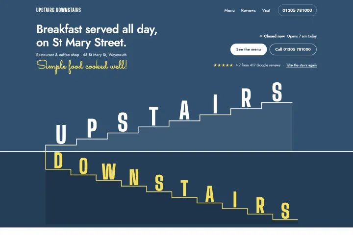 Upstairs Downstairs — Kafić i restoran