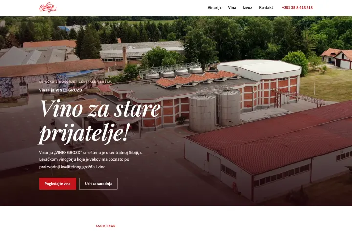 VINEX GROZD — Vinarija