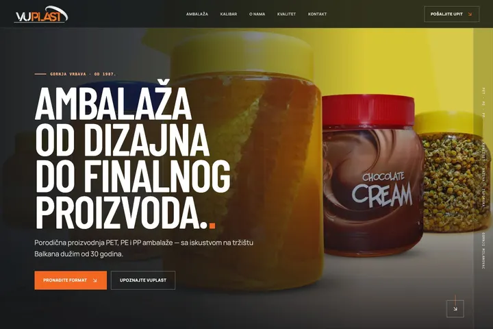 Vuplast — Plastika · Prerada