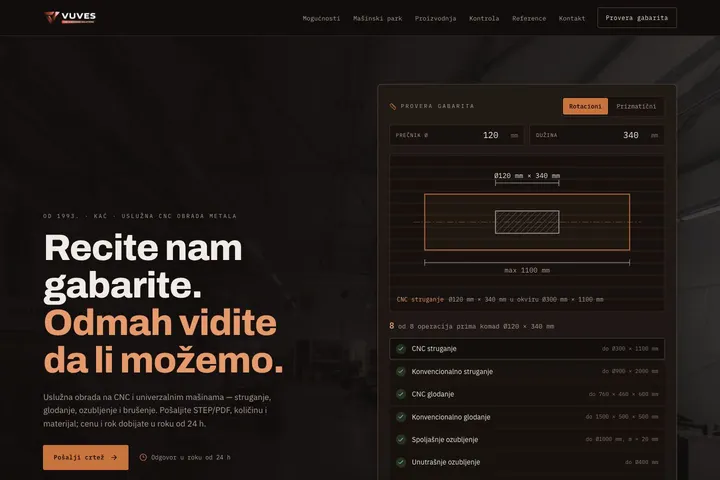 VUVES Commerce — Prehrana · Trgovina